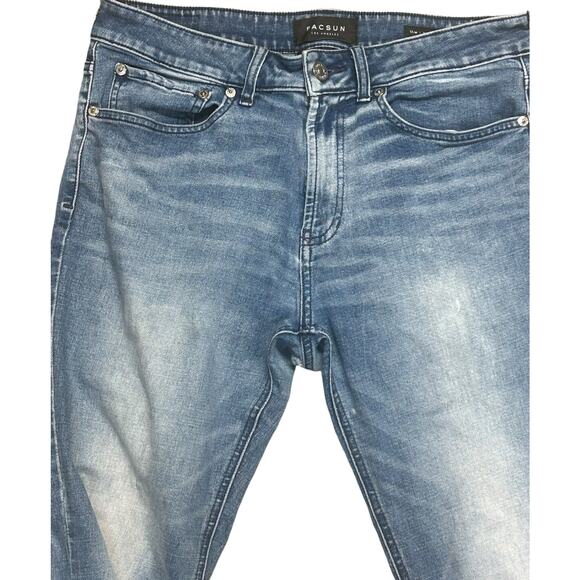 Pacsun Active Stretch Slim Jeans Size 32 x 34 Preowned - Picture 3 of 9